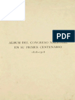 Album Del Congreso Nacional en Su Primer Centenario 1818-1918 PDF
