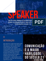 Speaker - A Arte de Falar em Público