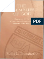 Edith L. Blumhofer - Assemblies of God - A Chapter in The Story of American Pentecostalism Volume 1 - To 1941-Gospel Pub House (1989) PDF