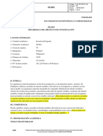 Desarrollo Proyecto Investigación