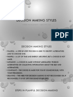 Decision Making Styles PPT.pptx