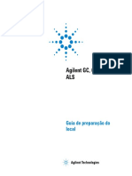 Guia de Preparação de Local - Agilent GC, GC/MS e ALS