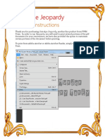 Printing Instructions - Jazz Age Jeopardy Free Edition PDF