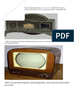 Historia Del Televisor