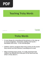 Read Write Inc Training | PDF | Phonics | Linguistics