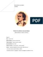 1 Activitate Extracurriculara Mihai Eminescu