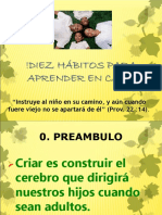 C.diez Habitos para Aprender en Casa, DR - Dunker