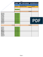 Batery Calendario Excel