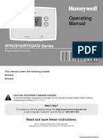 rth2510b1000 U 7 Day Programmable Thermostat PDF