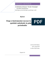 Metode Si Instrumentar in Endodontie