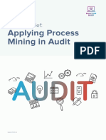 Applying Process Minig in Audit