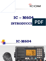 Transceptor VHF marino IC-M604 25W 1W -40°C+60°C