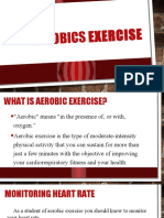 Aerobics Exercise Last Topic