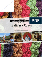 Cartilla de Inventario de Patrimonio Cultural Inmaterial - Bolívar, Cauca PDF