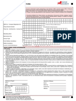 Direct Credit Facility Form