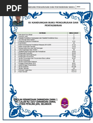 Buku Pengurusan 2020 New  PDF