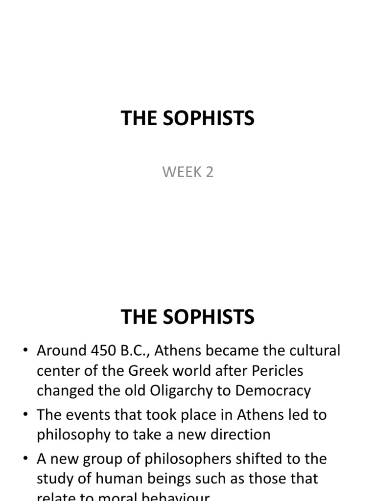 The Sophists | Download Free PDF | Metaphilosophy | Philosophical Theories