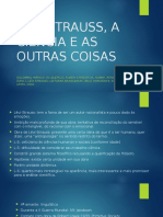 Goldman - Lévi-Strauss, A Ciência e As Outras Coisas - Fichamento