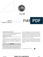 Fiat 500e Owners Manual