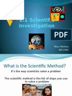 Scientific Method Review