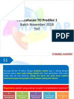 [MANTAP] Pembahasan TO Prediksi THT Batch  4 2018