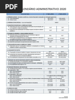 Calendário Administrativo UFF 2020