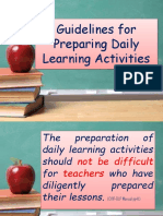 Guidelines in Designing A Learning Activity Sheet