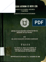 Tesis - Estudio de Las Maquinas Electricas PDF