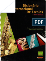 Dicionario de Escalas Músicais