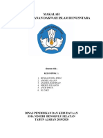 Makalah Alur Perjalanan Dakwah Islam Di Indonesia