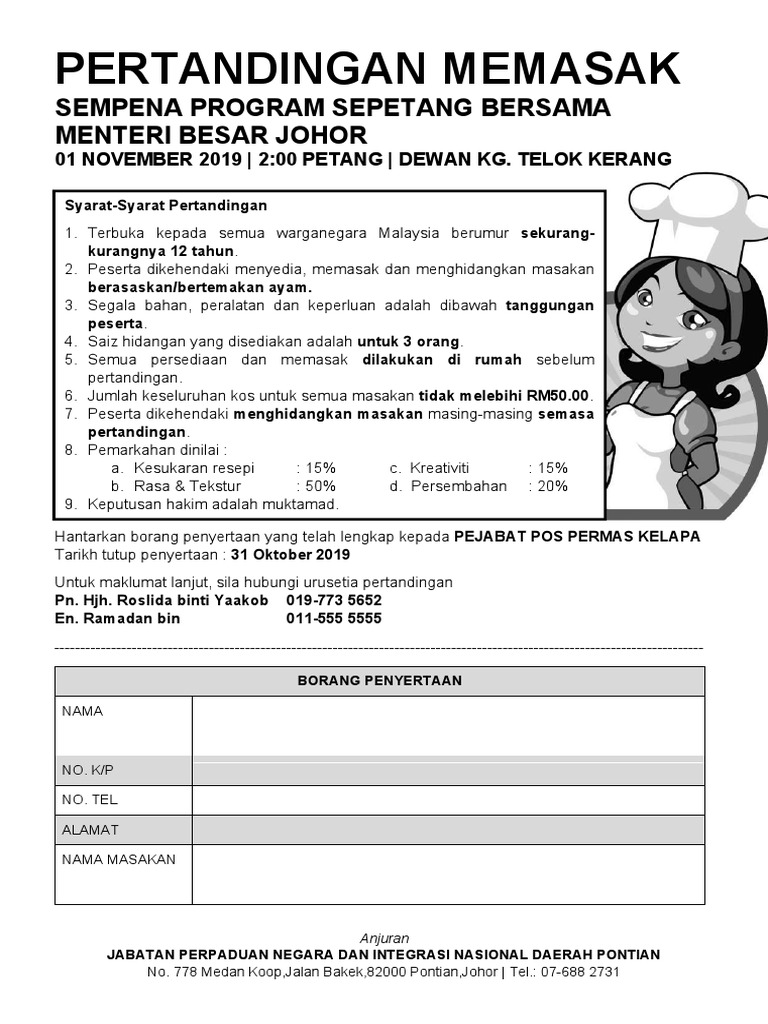 Pertandingan memasak