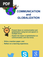 2 Communication and Globalization