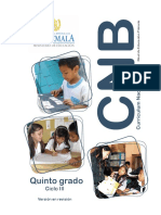 5o Grado CNB Nivel de Educación Primaria