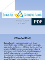 Canara Bank PPT by Komal Nath