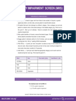 Memory Impairment Screening Mis