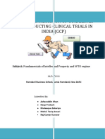 Critical Evaluation of Guidelines for Conducting Clinical Trials in India