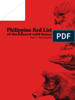 Philippine Threatened Fauna Booklet Volume 1 PDF