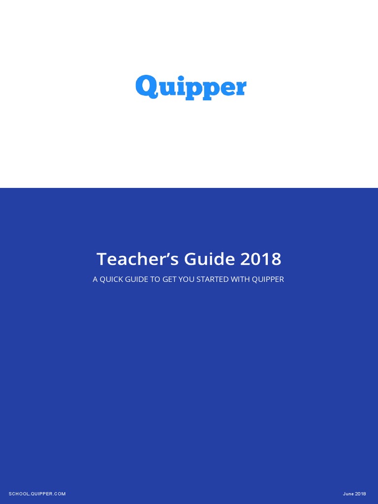 Quipper Manual PH | PDF | Educational Technology | Behavior Modification