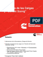 Load Attributes and Generator Sizing (SPANISH)