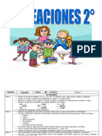 Planeacion Junio 2do Grado 2018 2019