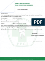 Surat Pernyataan REKOM DPC