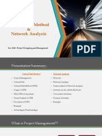 CPM Network Analysis Final
