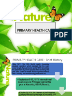 Primary Health Care: A Brief History and Overview