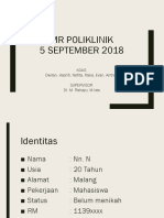 MR Poliklinik 5 September 2018