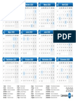Calendario 2020 PDF
