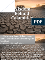 Wisdom Behind Calamities