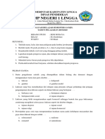 Evaluasi Belajar Semester Ganjil SMP Negeri 1 Lingga