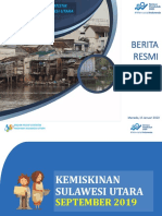 Paparan Rilis Kemiskinan September 2019 Sulut - 2 PDF