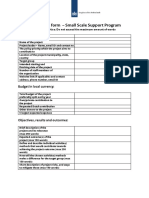 SSSP Funds Form India