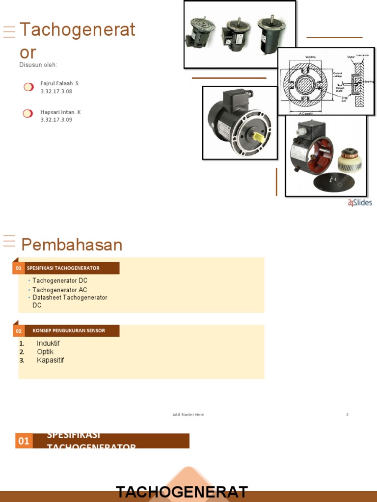 Tachogenerator | PDF